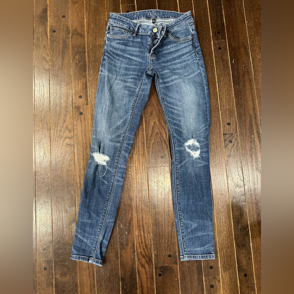 White House Black Market Skinny Jeans - barely worn
